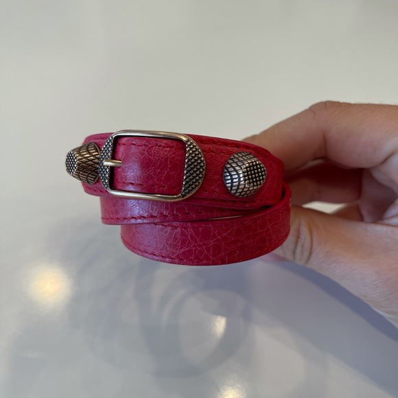Balenciaga leather wrap bracelet - Picture 2 of 6